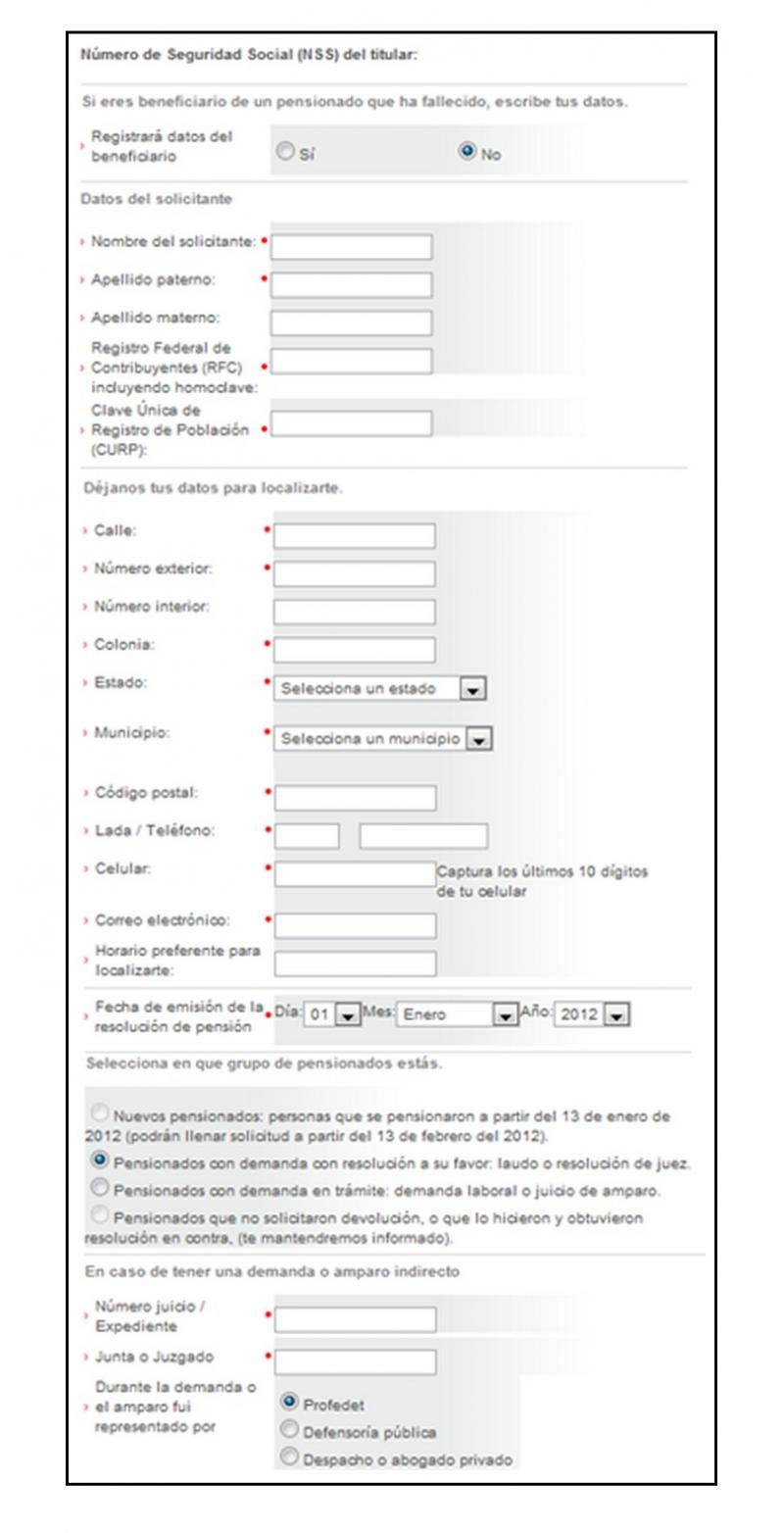 Modelo de solicitud de devolucion de aportaciones de infonavit :