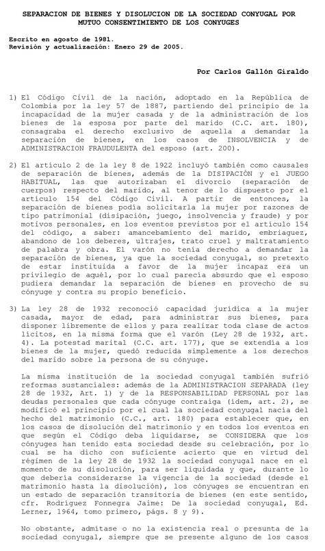 Modelo de demanda de divorcio con separación de bienes :