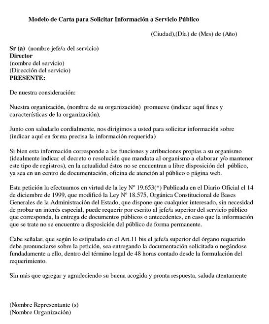 Modelo Carta De Motivos Solicitud Visa Definitiva Chile Problemas 