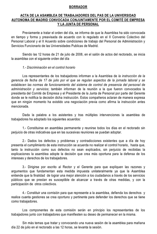 Modelo de acta de asamblea