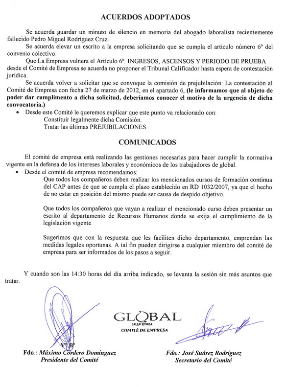 Modelo de acta mutuo acuerdo