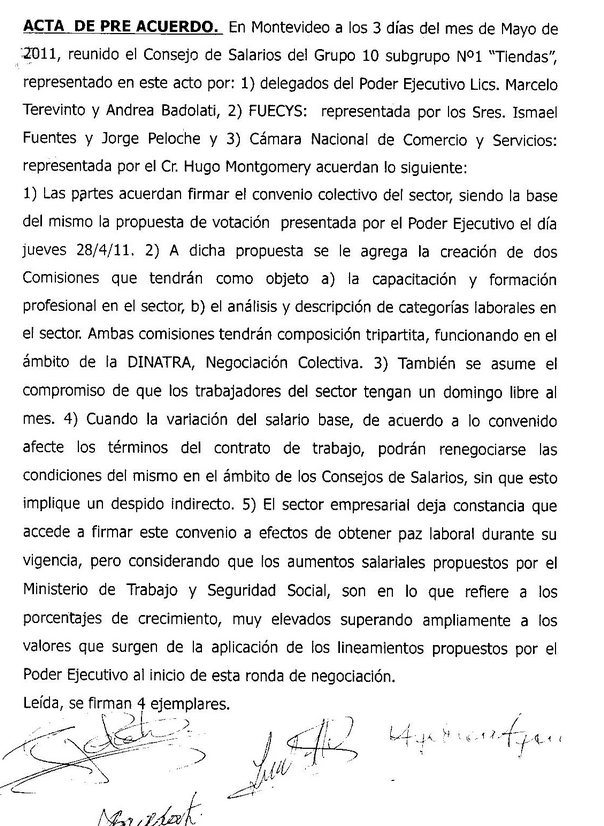 Modelo de acta mutuo acuerdo