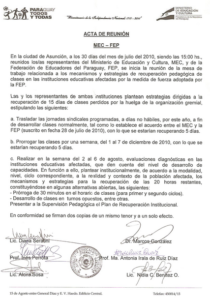 Modelo de acta para reuniones